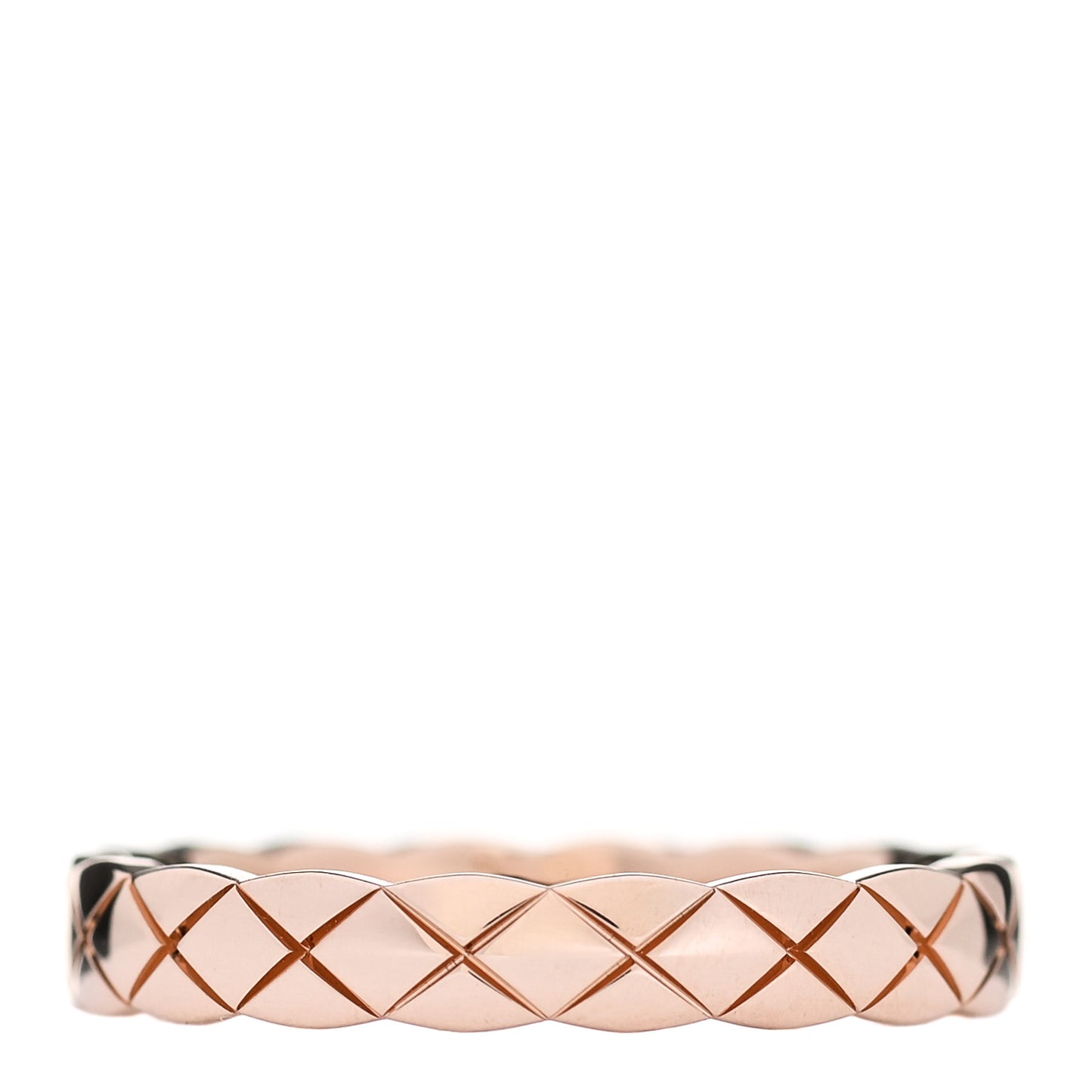 18K Beige Gold Mini Coco Crush Ring 52 6