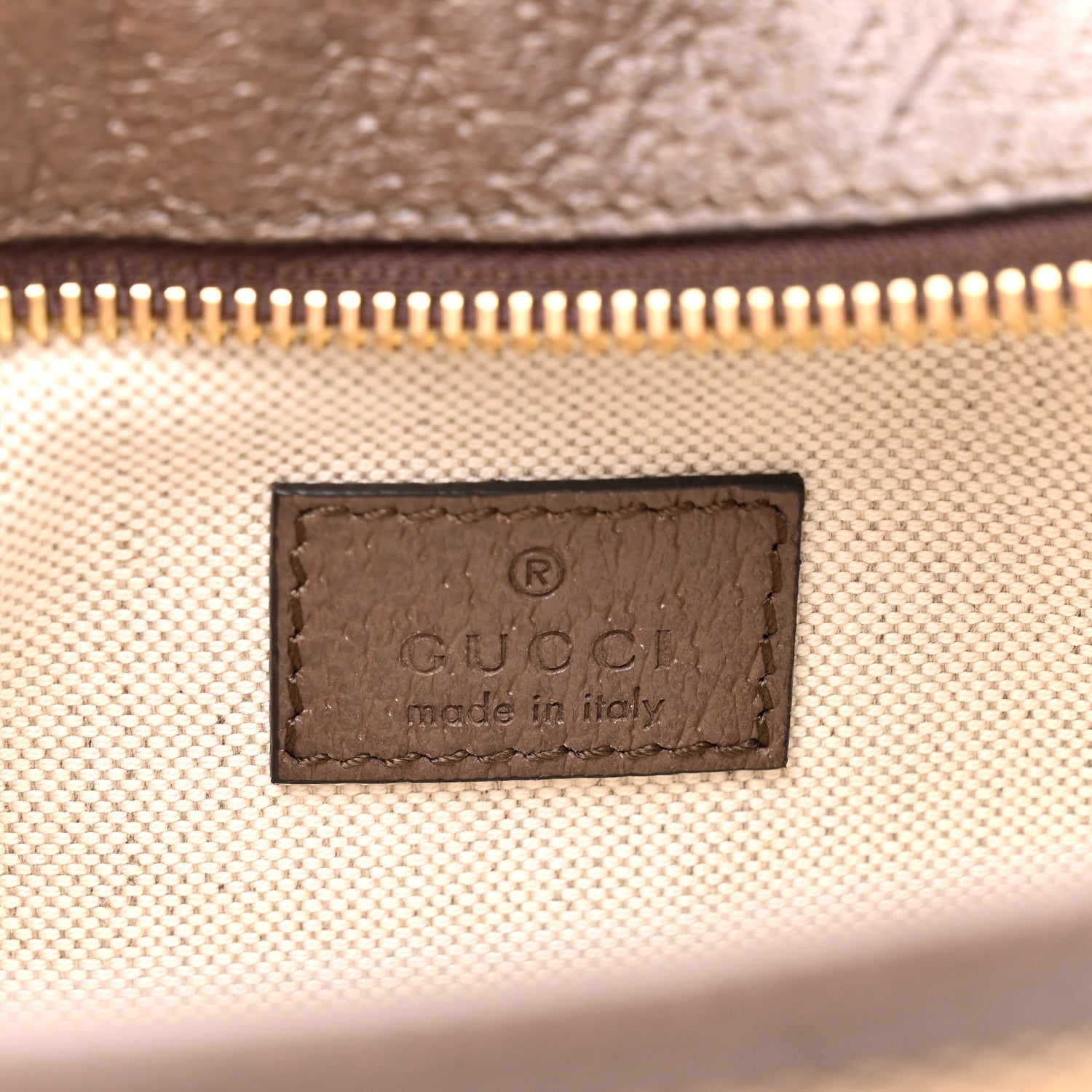 Gucci Monogram Jumbo GG Textured Dollar Calfskin Web Mini Crossbody Bag Camel Ebony New Acero 6 of 10
