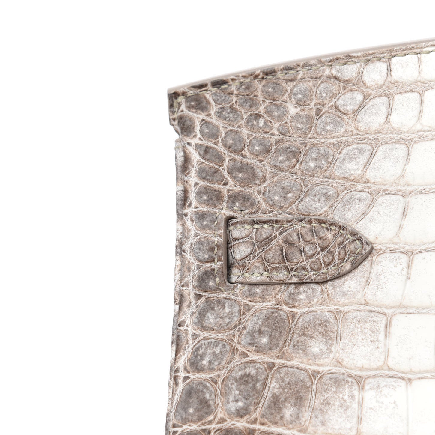 Hermes Matte Niloticus Crocodile Himalaya Birkin 30 Blanc 12 of 15