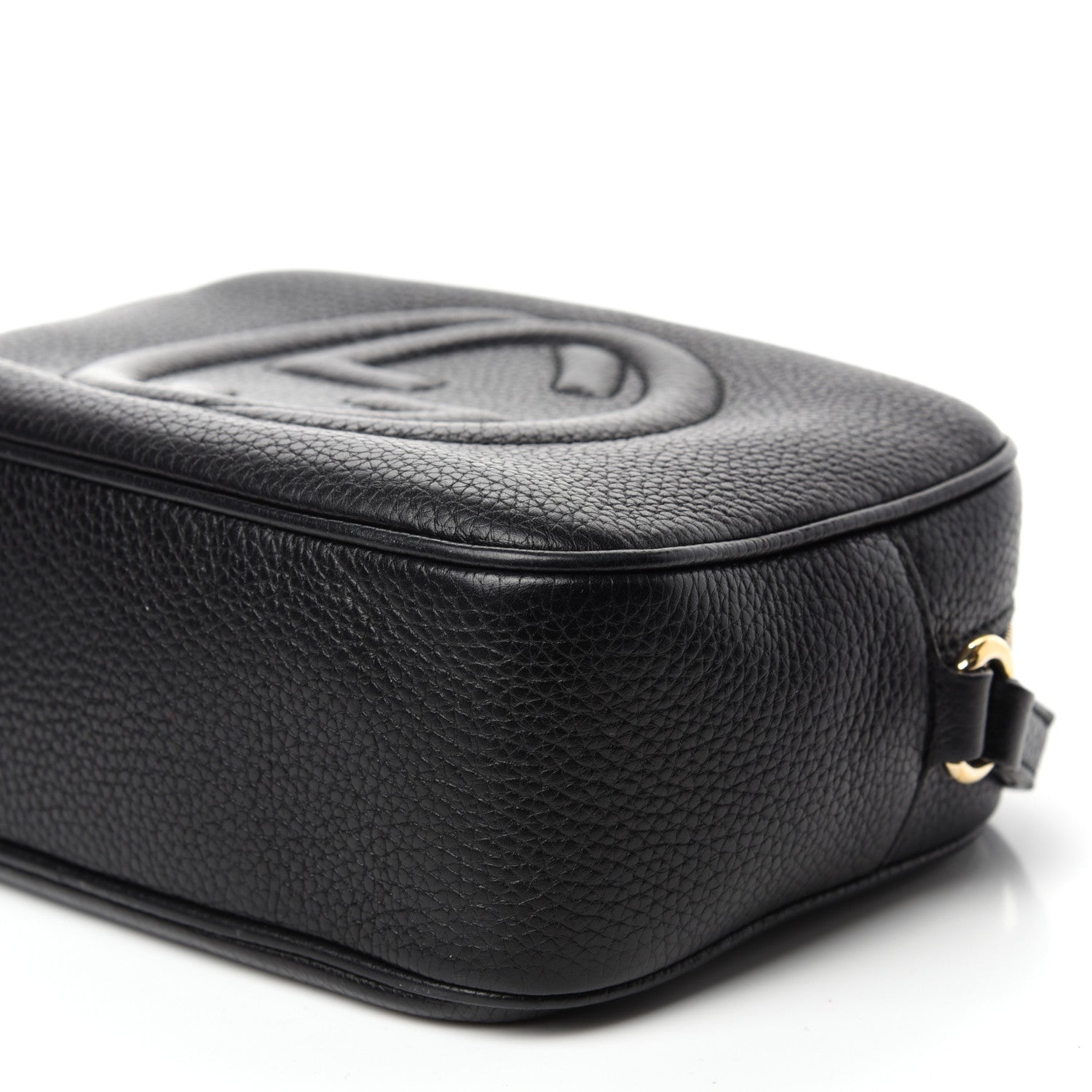 Gucci Pebbled Calfskin Small Soho Disco Bag Black 7 of 11