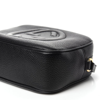 Gucci Pebbled Calfskin Small Soho Disco Bag Black 7 of 11