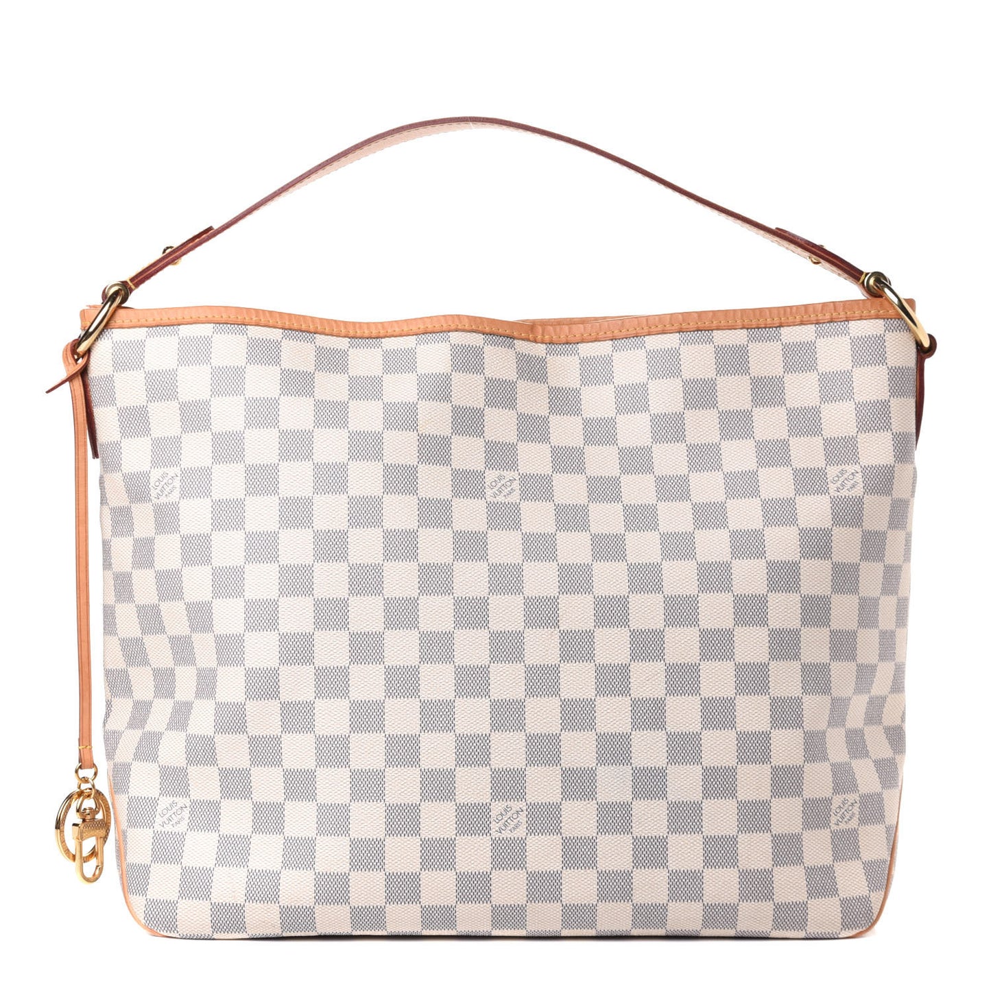 Damier Azur Delightful MM Rose Ballerine
