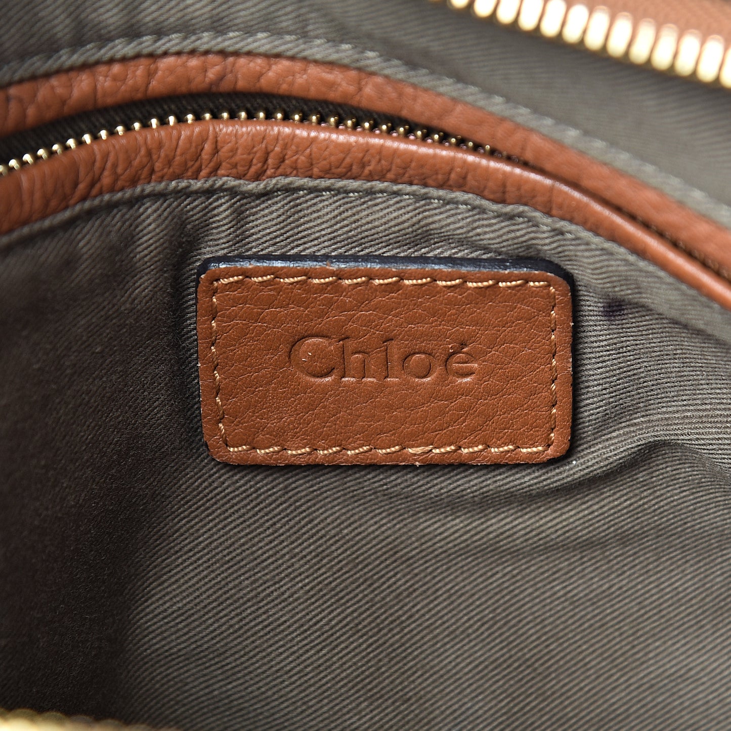 Calfskin Medium Marcie Satchel Tan
