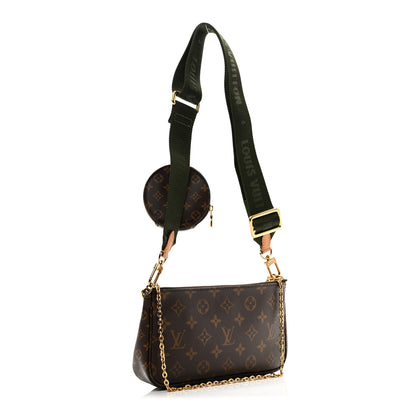 Louis Vuitton Monogram Multi Pochette Accessories Kaki 3 of 11