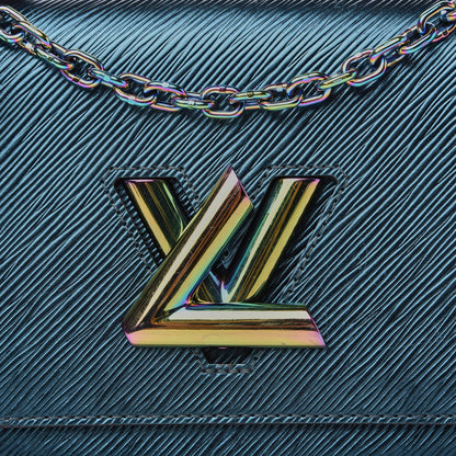 Louis Vuitton Epi Twist Scarabeo Shoulder Bag MM Blue Boreale 9 of 9