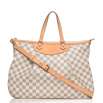 Louis Vuitton Damier Azur Siracusa GM 1 of 10