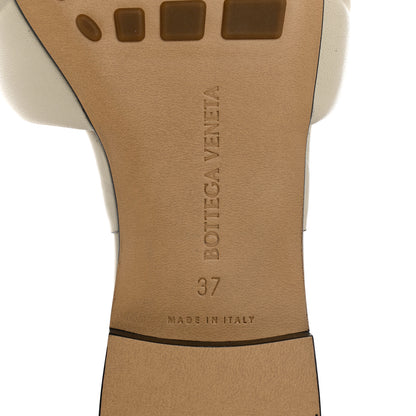 Bottega Veneta Nappa Quilted Rubber Lido Flat Sandals 37 Sea Salt 7 of 7