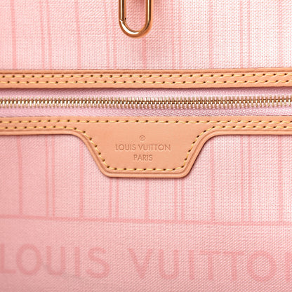 Louis Vuitton Damier Azur Neo Neverfull GM Rose Ballerine 8 of 12