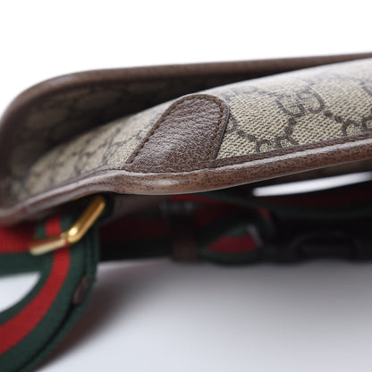 Gucci GG Supreme Monogram Neo Vintage Web Belt Bag Brown 11 of 11