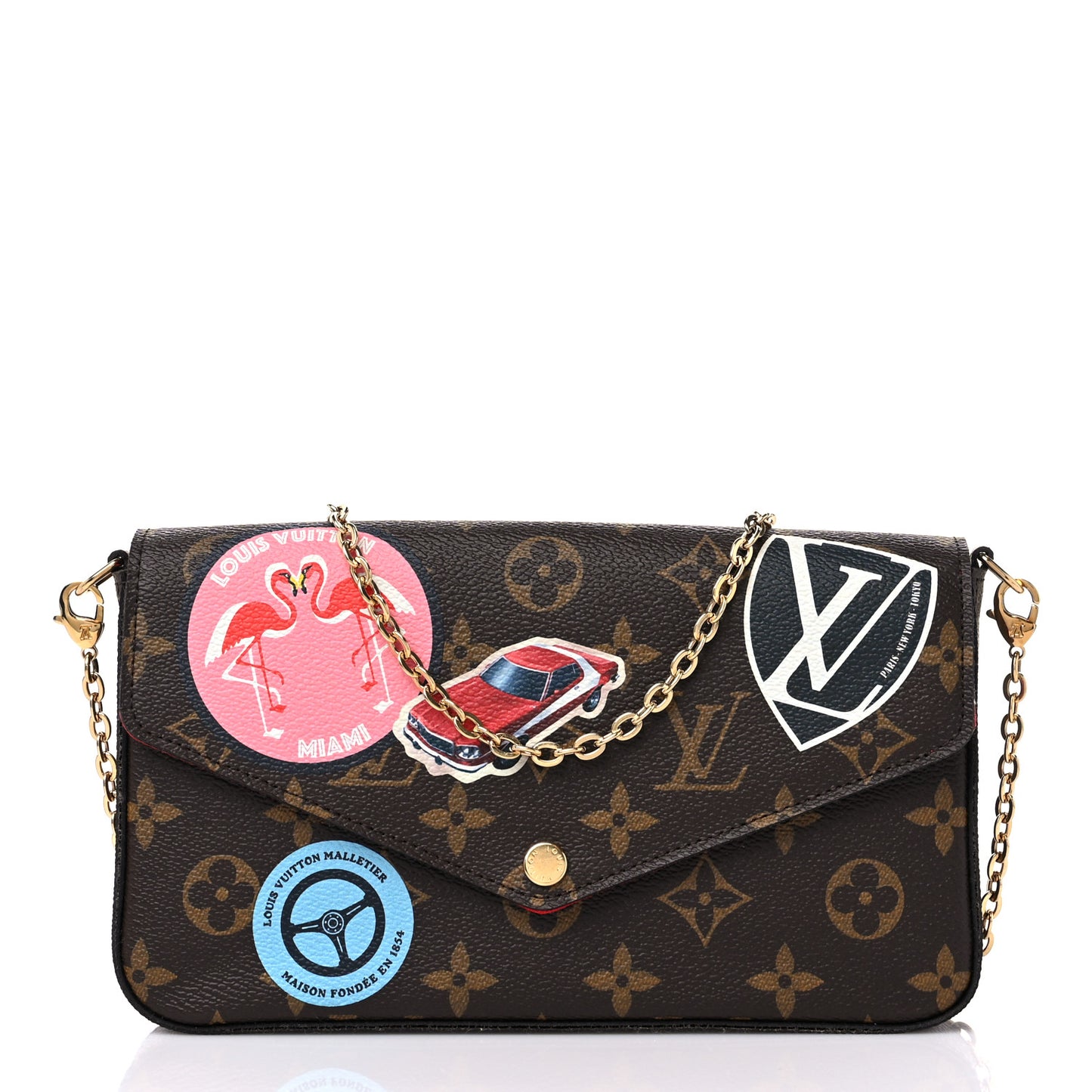 Monogram World Tour Pochette Felicie