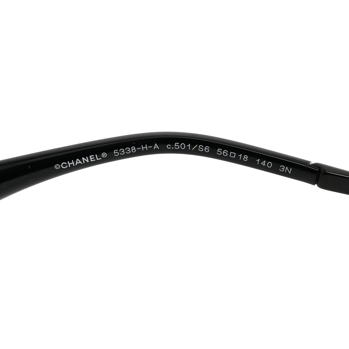 Acetate Pearl Polarized Winter Butterfly Sunglasses 5338-H-A Black