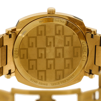 Gucci Stainless Steel 38mm Grip Quartz Watch Gold 4 of 4