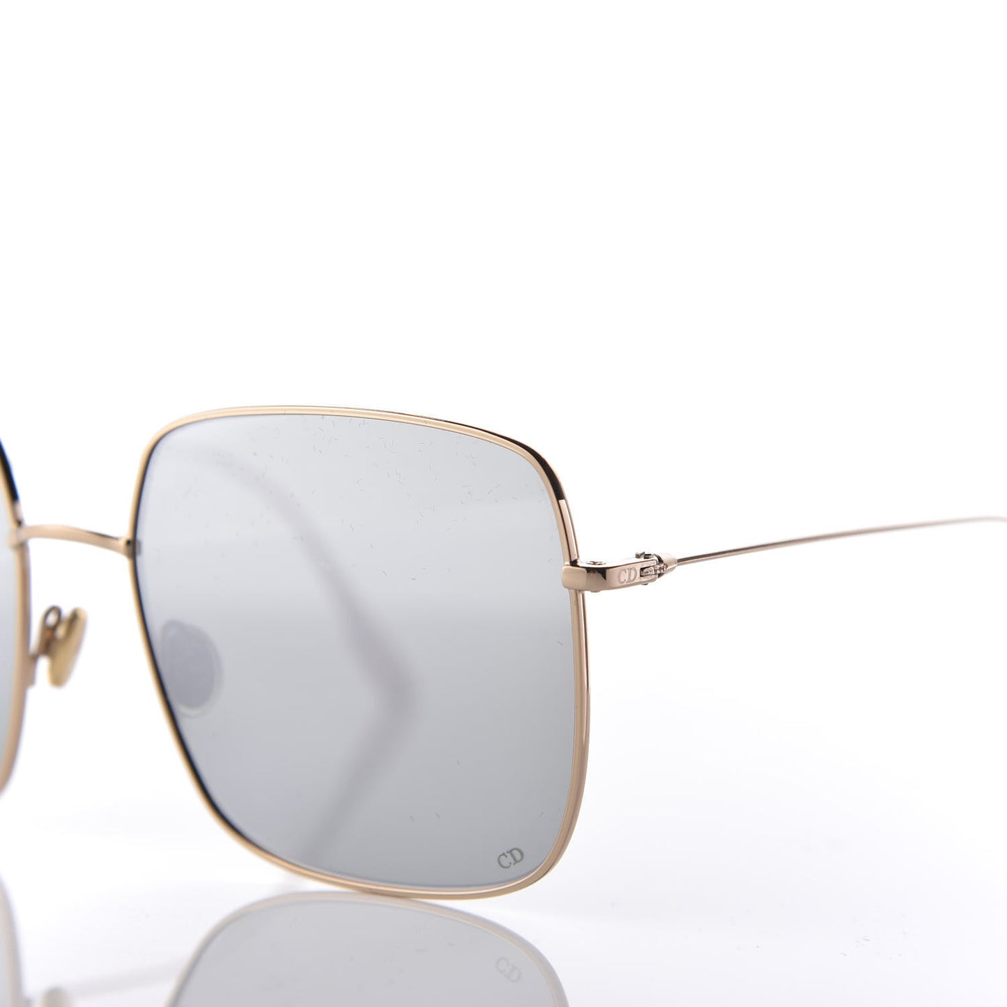 Metal Stellaire 1 Square Sunglasses Silver