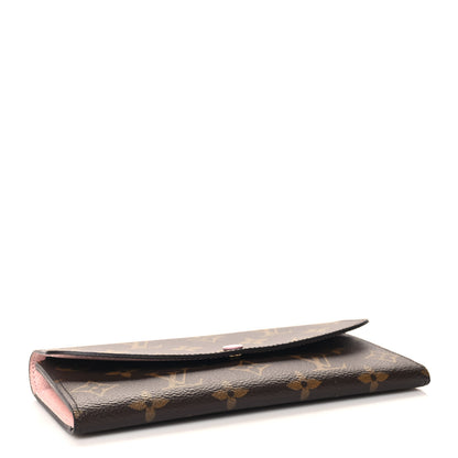Louis Vuitton Monogram Emilie Wallet Rose Ballerine 4 of 7