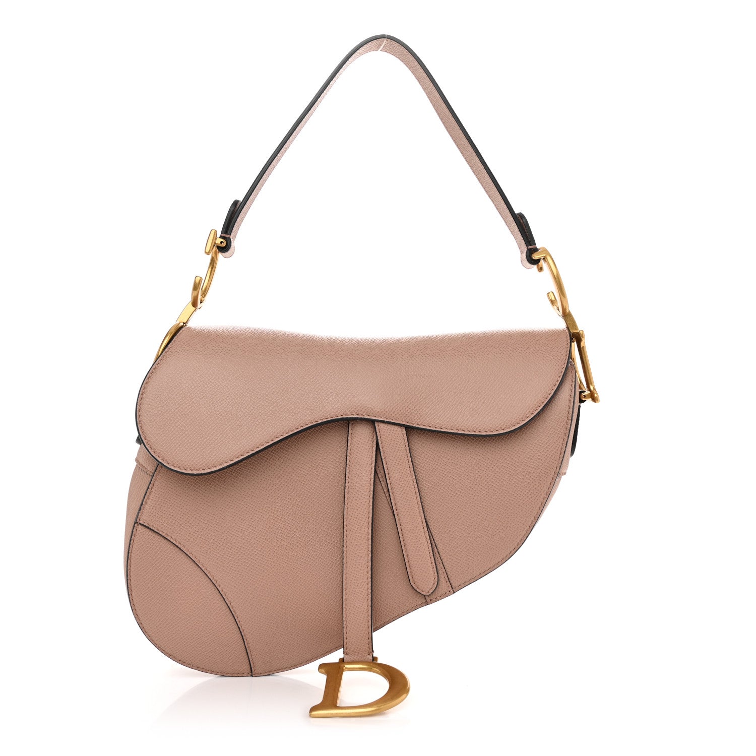 Christian Dior Grained Calfskin Saddle Bag Fard 1 of 10