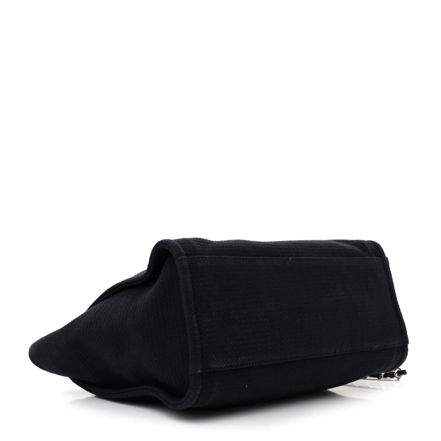 Chanel Mixed Fibers Small Deauville Tote Black 5 of 13