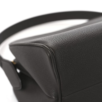 Khaite Pebbled Calfskin Cate Bag Dark Brown 10 of 11