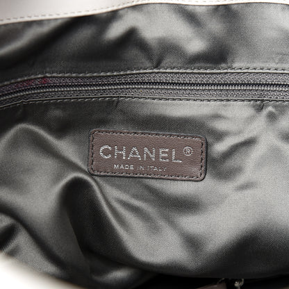 Chanel Calfskin Modern Chain Tote White 5 of 10