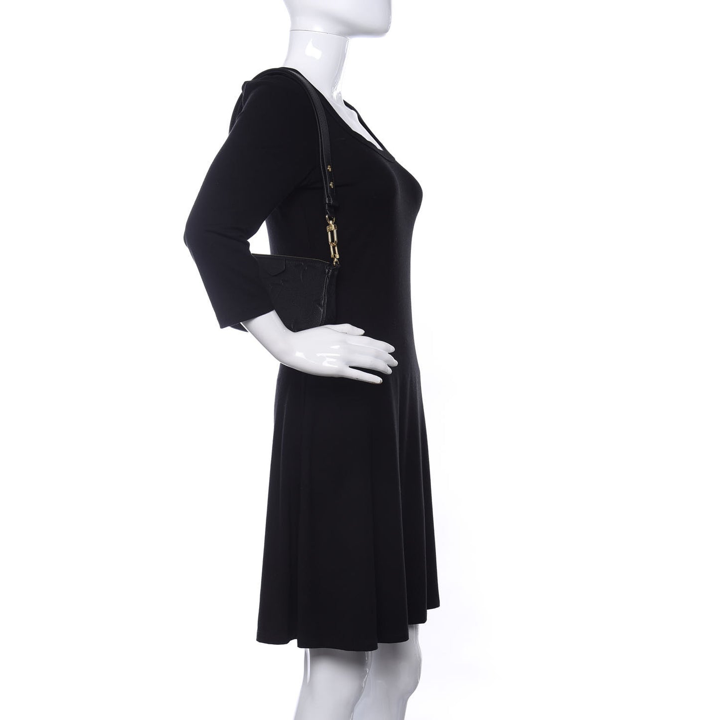 Empreinte Monogram Giant Multi Pochette Accessories Large Pochette Black