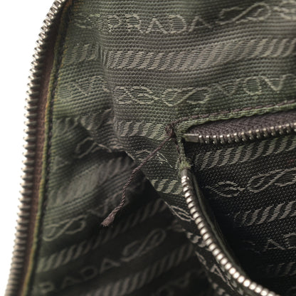 Prada Ostrich Frame Bowler Soleil 11 of 23