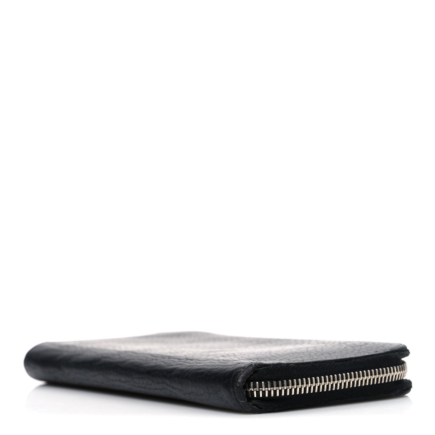 Louis Vuitton Taurillon Vertical Zippy Wallet Black 4 of 8