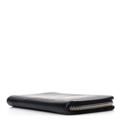 Louis Vuitton Taurillon Vertical Zippy Wallet Black 4 of 8
