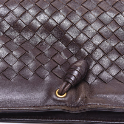Bottega Veneta Nappa Intrecciato Mini Shoulder Bag Ebano 11 of 13