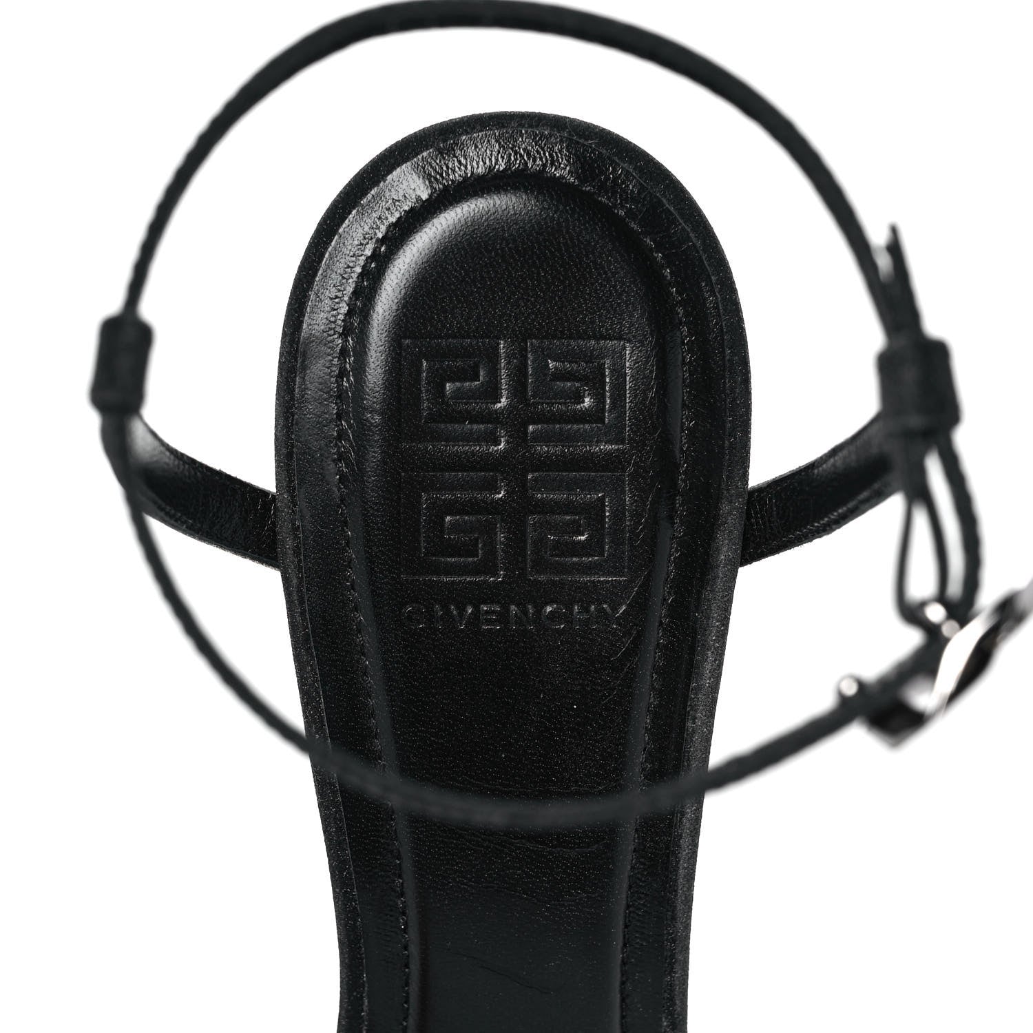 Givenchy Smooth Nappa G Cube 85mm Sandals 39.5 Black 7 of 9