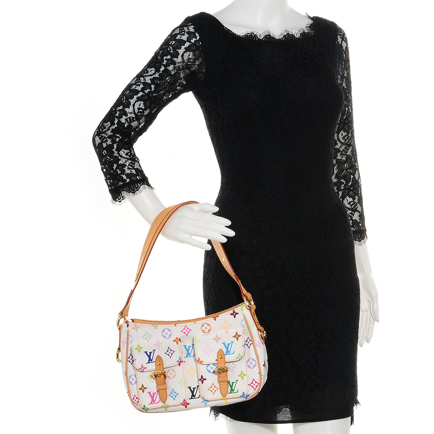 Monogram Multicolor Lodge PM White