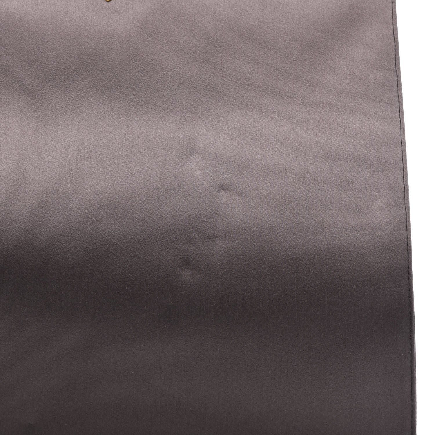 Prada Satin Framed Bag Fumo 9 of 15