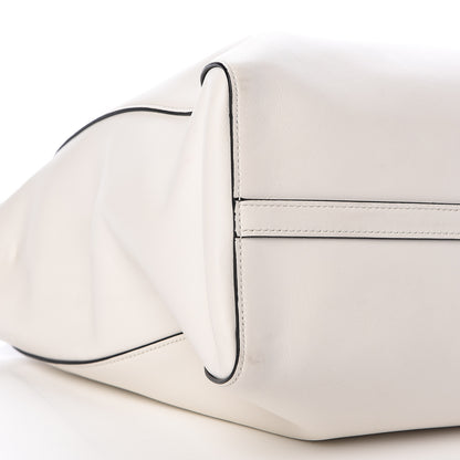 Prada City Calf Shopping Tote White 9 of 10
