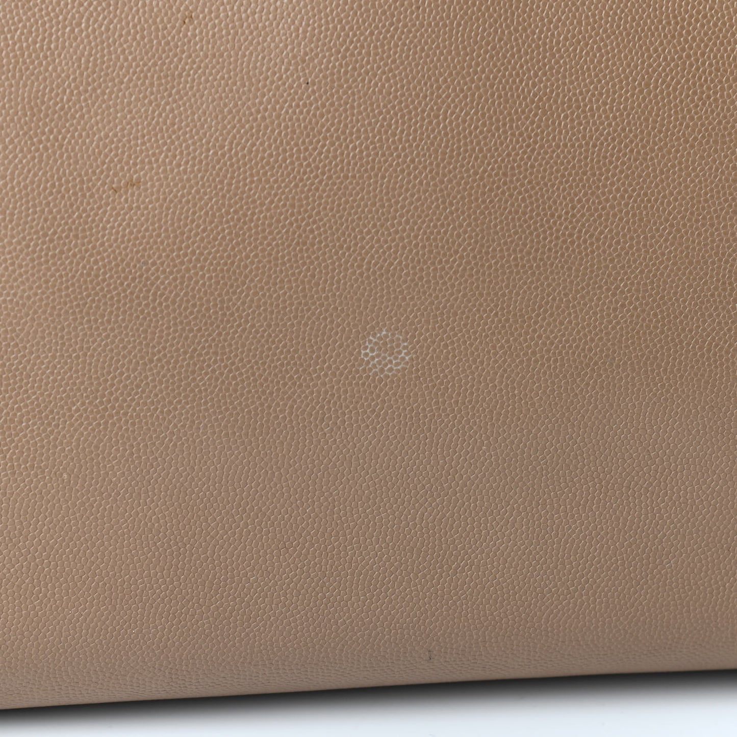 Caviar Medium Cerf Executive Shopper Tote Beige