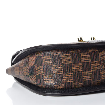 Louis Vuitton Damier Ebene Cuir Taurillon Wight Black 5 of 9