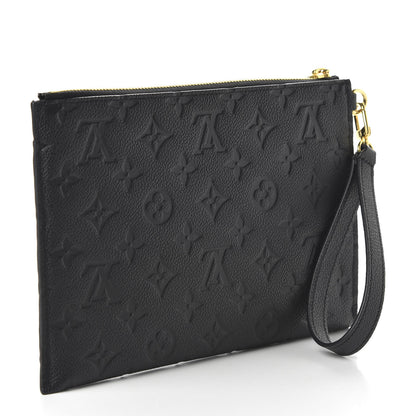 Louis Vuitton Empreinte Pochette Melanie MM Black 3 of 9