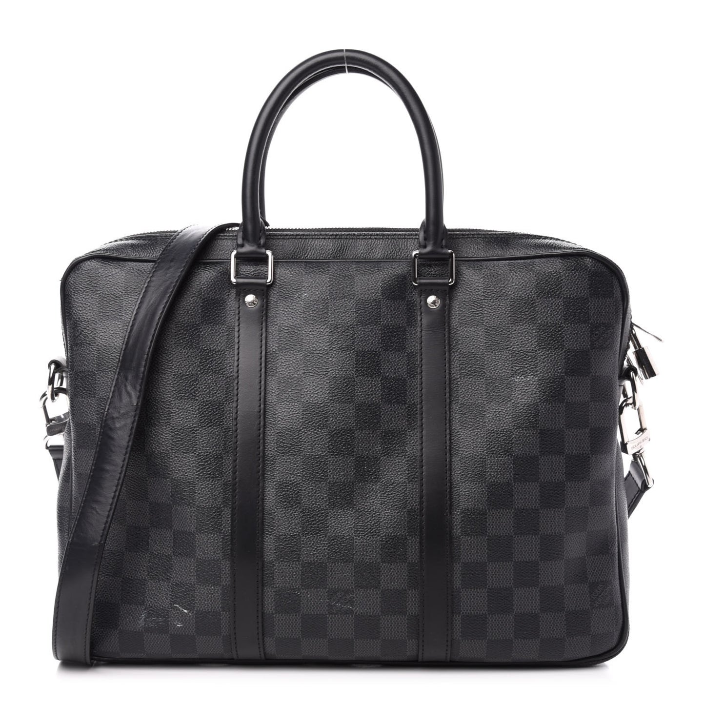 Damier Graphite Porte Documents Voyage PM