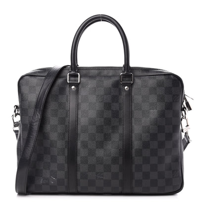 Louis Vuitton Damier Graphite Porte Documents Voyage PM 1 of 16
