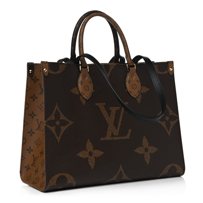Louis Vuitton Reverse Monogram Giant Onthego MM 3 of 12