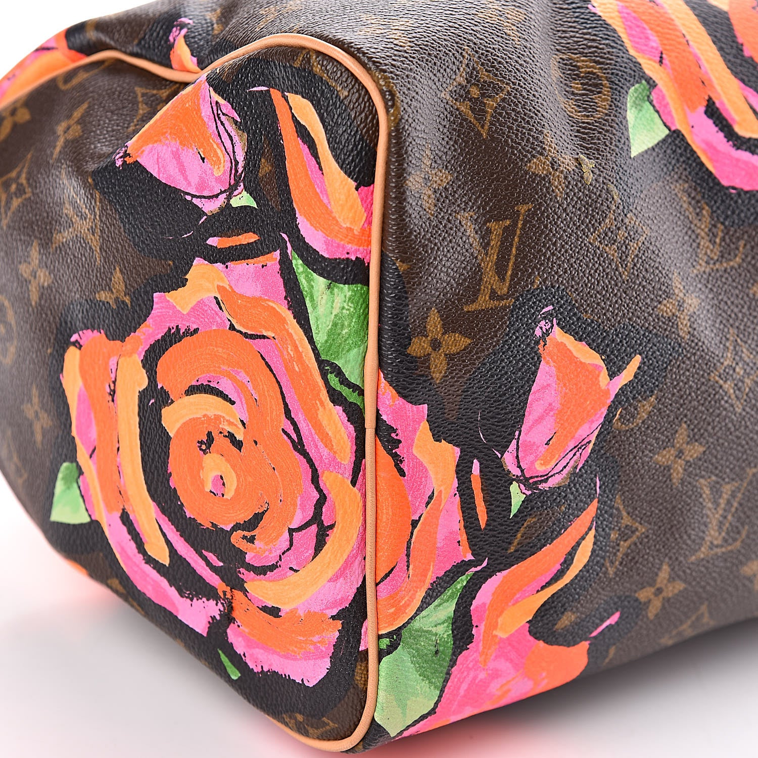 Louis Vuitton Monogram Roses Speedy 30 7 of 10