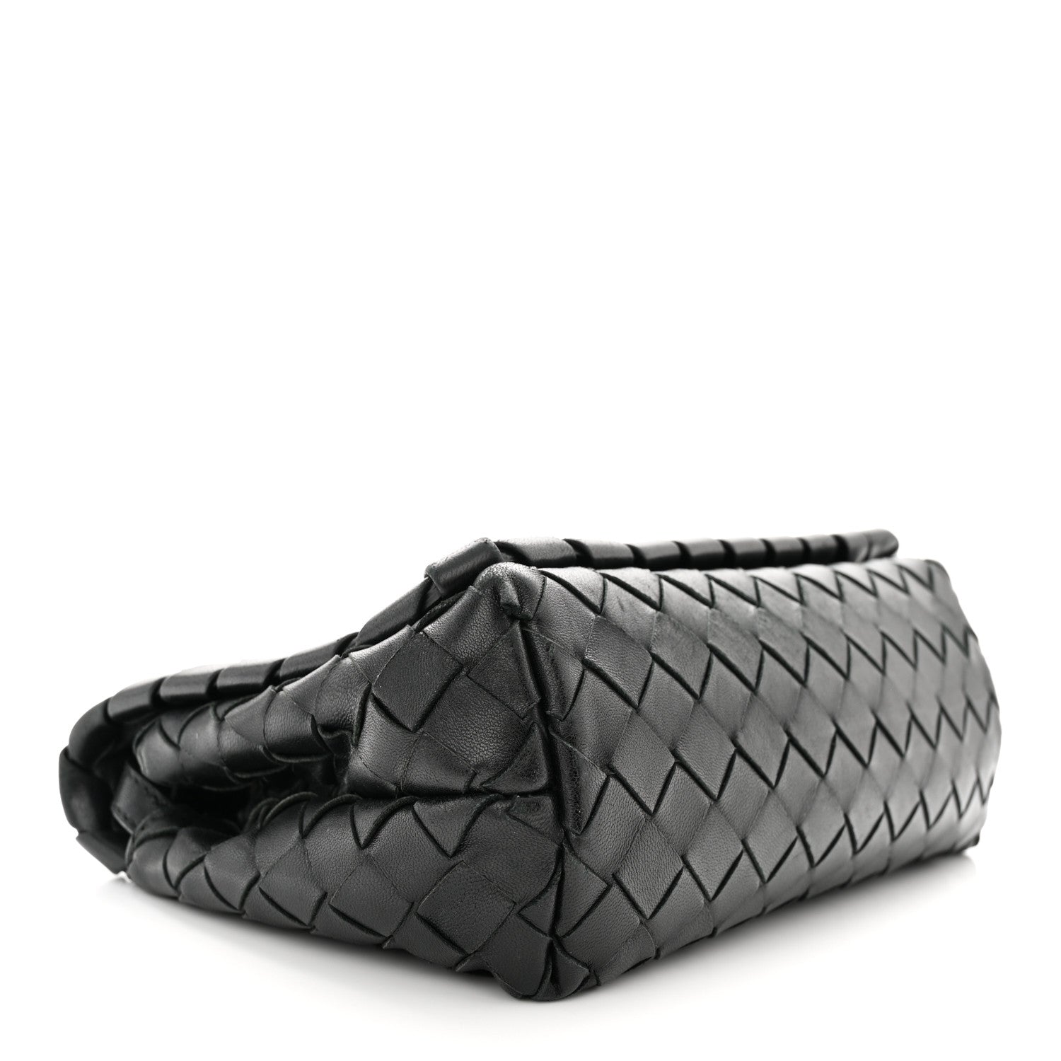 Bottega Veneta Nappa Intrecciato New Olympia Mini Bag Black 4 of 10