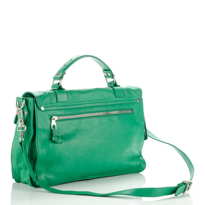 Proenza Schouler Lambskin Medium PS1 Satchel Aloe 3 of 7