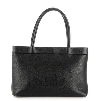 Chanel Caviar CC Tote Black 1 of 7