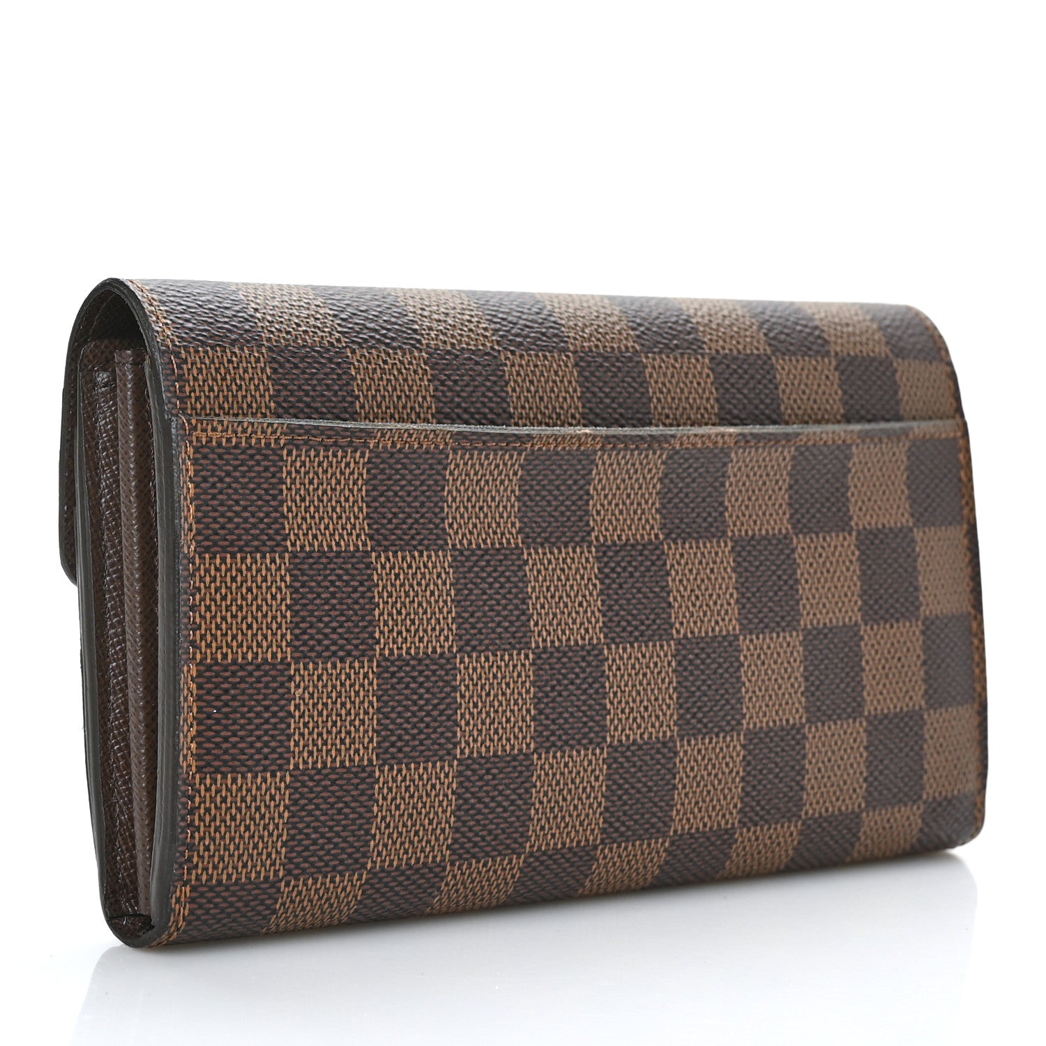 Louis Vuitton Damier Ebene Sarah Wallet NM 3 of 7
