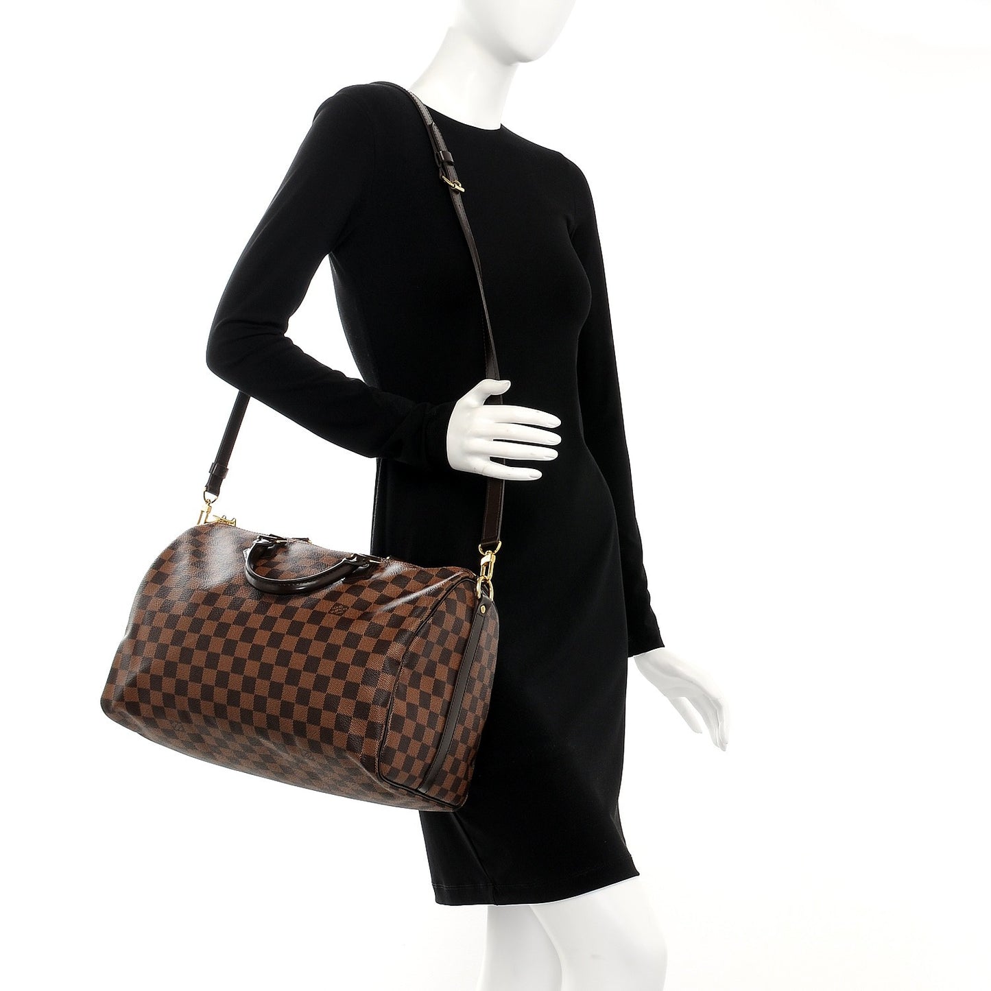 Damier Ebene Speedy Bandouliere 35