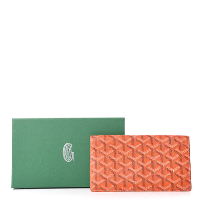 Goyard Goyardine Richelieu Wallet Orange 7 of 7