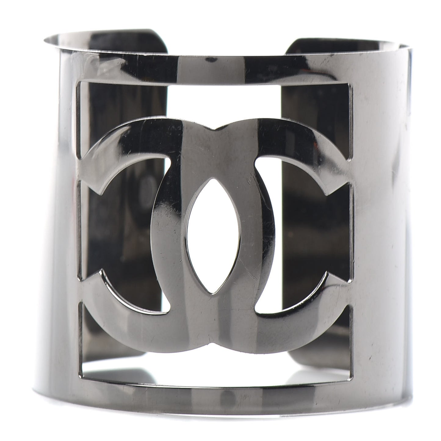 Metal CC Cuff Silver