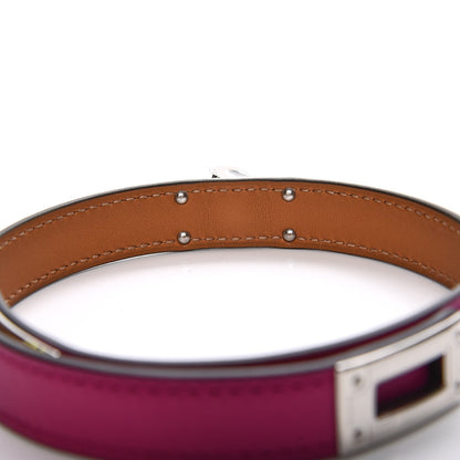 Hermes Swift Kelly Double Tour Bracelet S Rose Pourpre 7 of 8