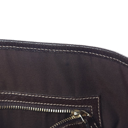 Gucci Monogram Charmy Tote Brown 8 of 13
