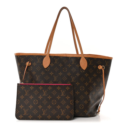 Louis Vuitton Monogram Neo Neverfull MM Fuchsia 3 of 11