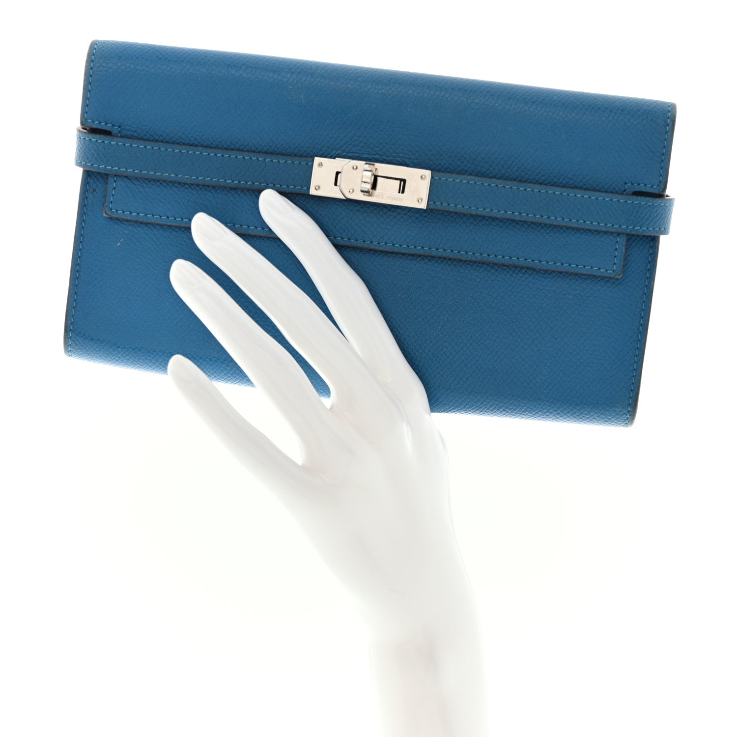 Hermes Epsom Kelly Longue Wallet 2 of 17