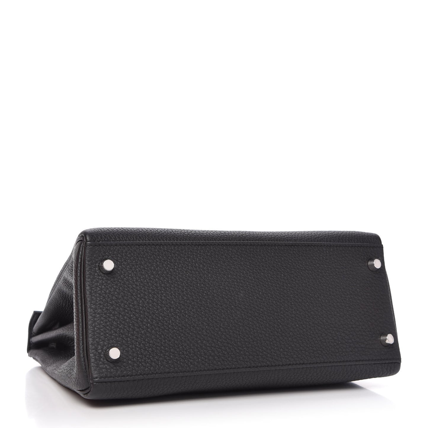 Togo Matte Alligator Kelly Retourne Touch 28 Black